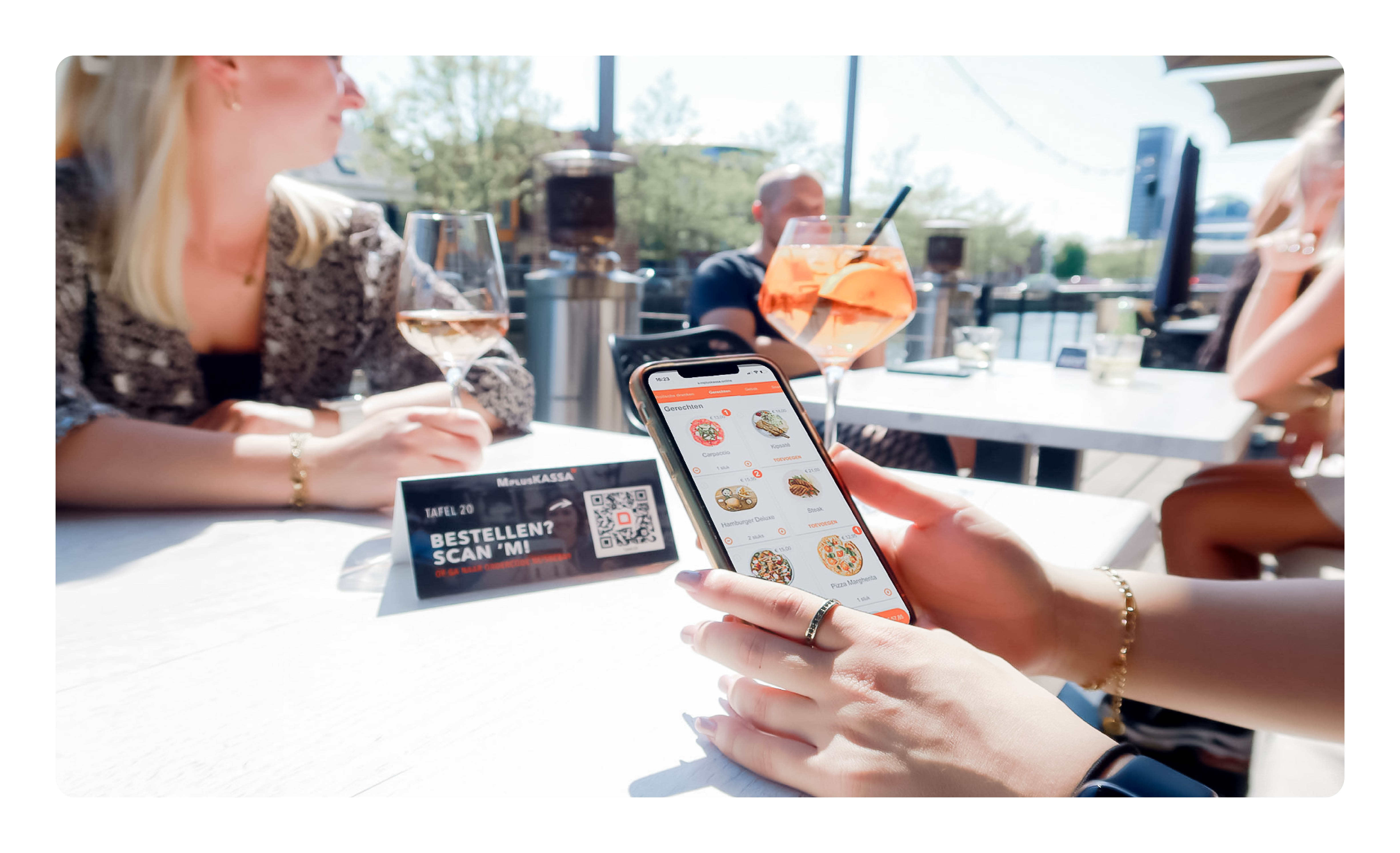 horeca kassa qr bestellen