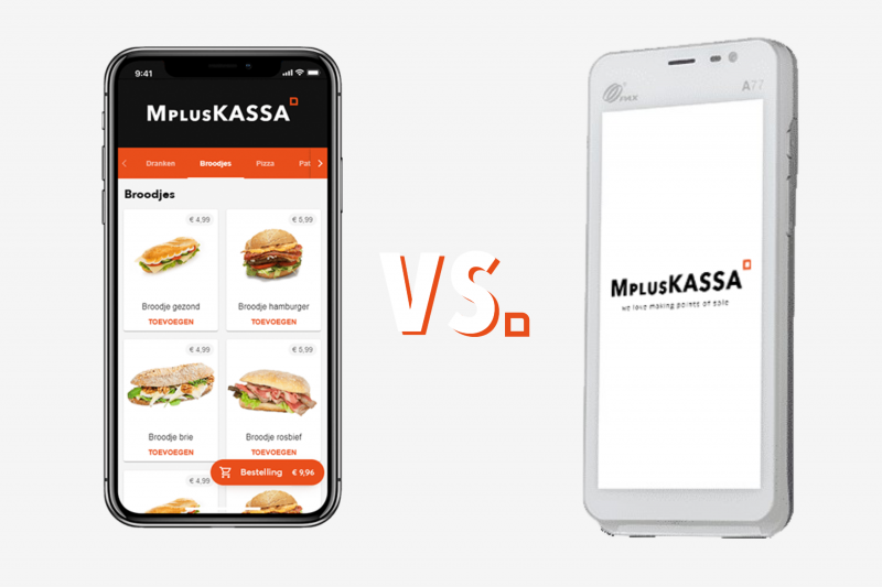 Kassasysteem horeca | CCV Compact QR bestel app