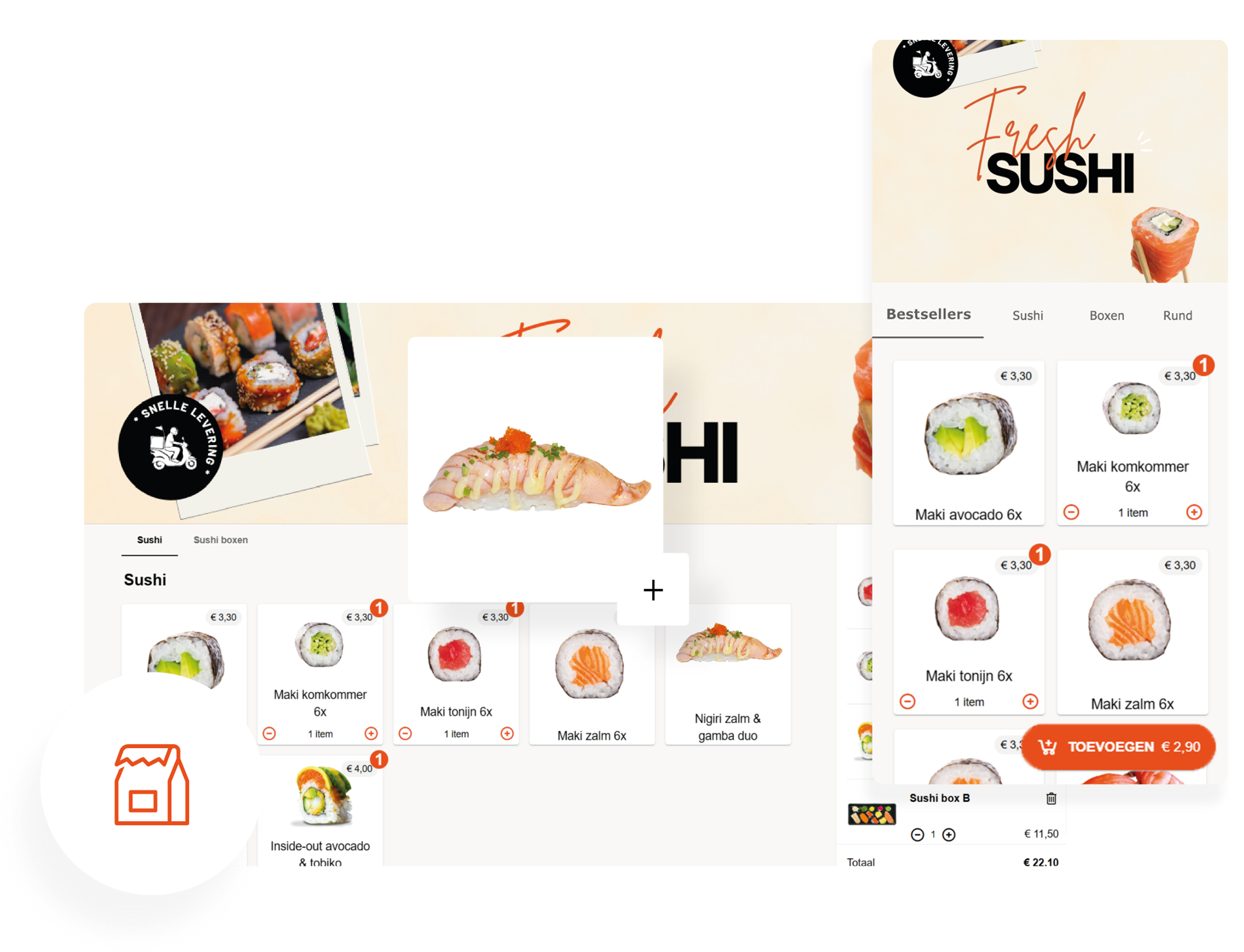 mpluskassa, bestelwebsite