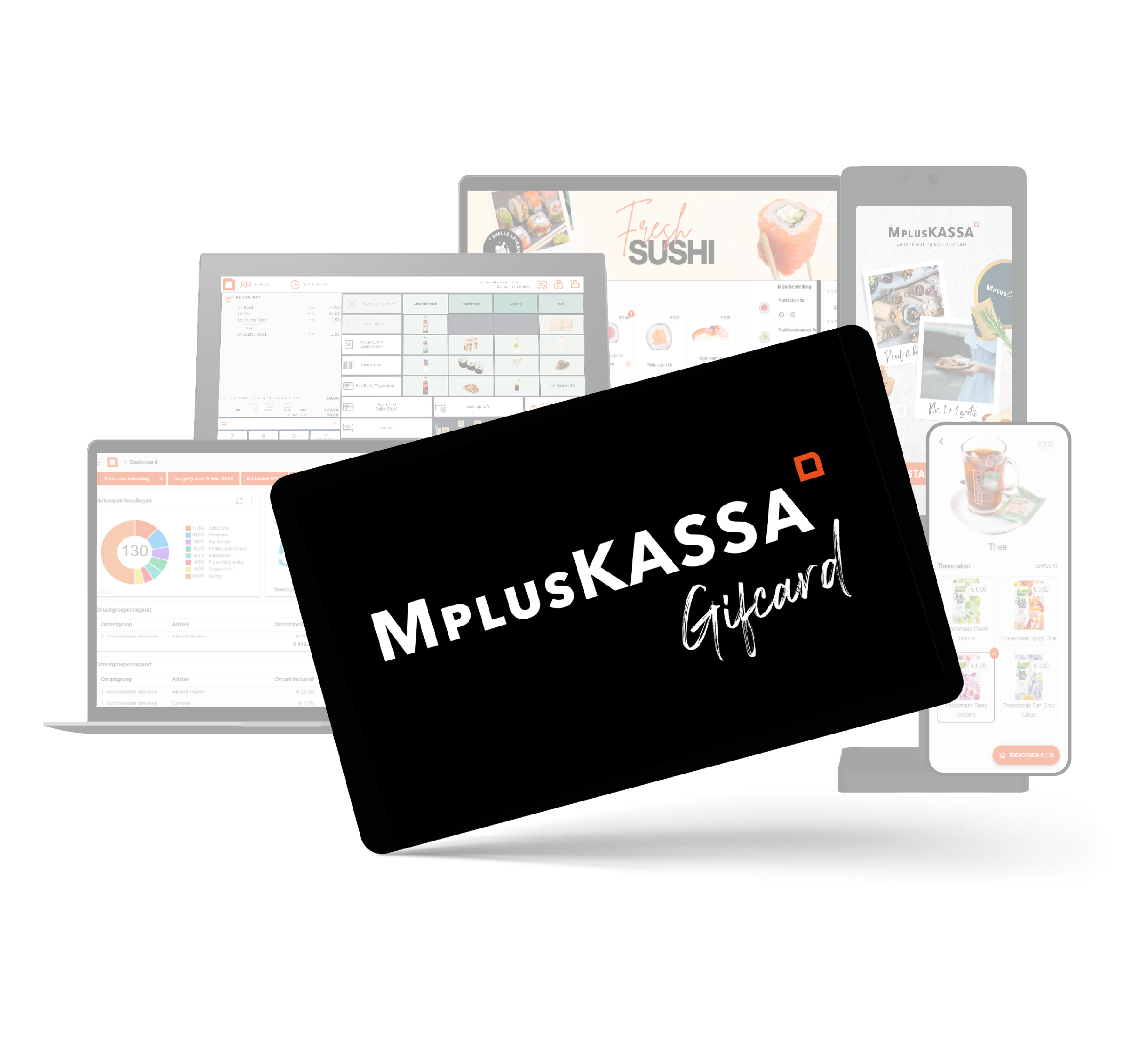 mpluskassa, tegoedkaart