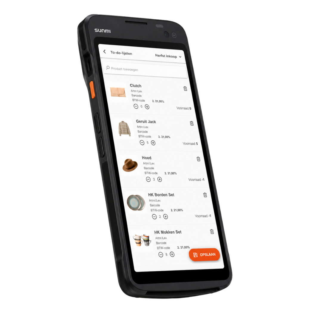 MplusKASSA Voorraad app